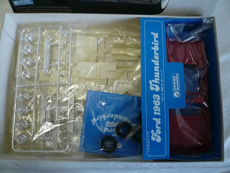 1/32 グンゼ産業　プラモデル Amazon.co.jp: グンゼ産業 フォード 1963 サンダーバード ハード